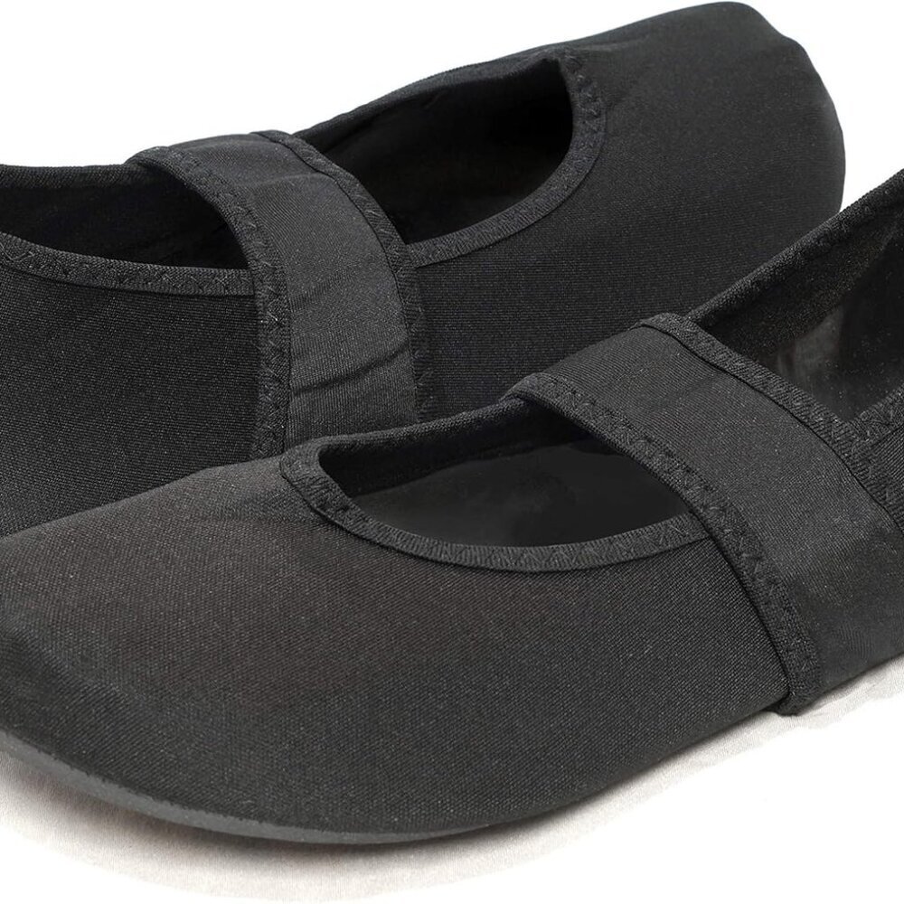 Women's Soft-Sided Foldable Shoes Rubber Sole Lycra Indoor Outdoor Travel